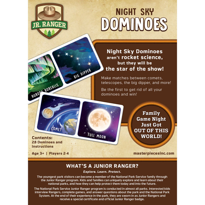 Jr. Ranger - Night Sky Picture Dominoes - Just $9.99! Shop now at Retro Gaming of Denver