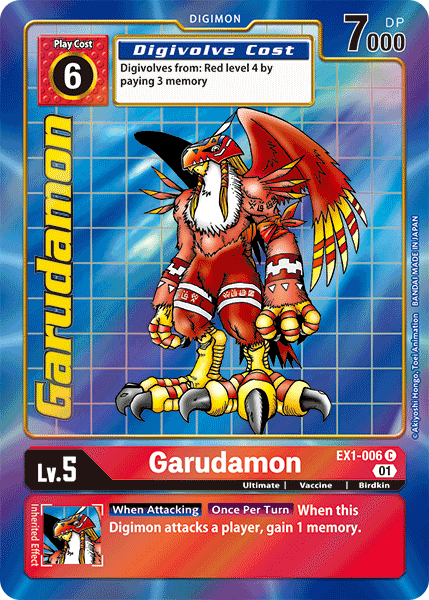 Garudamon [EX1-006] (Alternate Art) [Classic Collection] - Just $0.30! Shop now at Retro Gaming of Denver