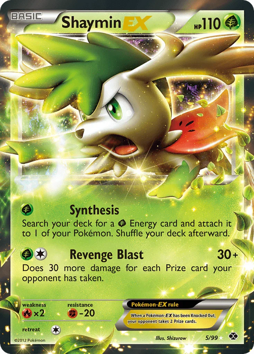 Shaymin EX (5/99) [Black & White: Next Destinies] - for just $4.15! 