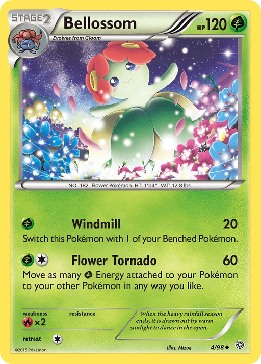 Bellossom (4/98) [XY: Ancient Origins] - for just $0.15! 