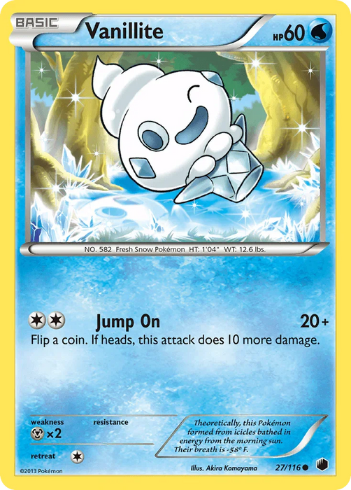 Vanillite (27/116) [Black & White: Plasma Freeze] - for just $0.15! 