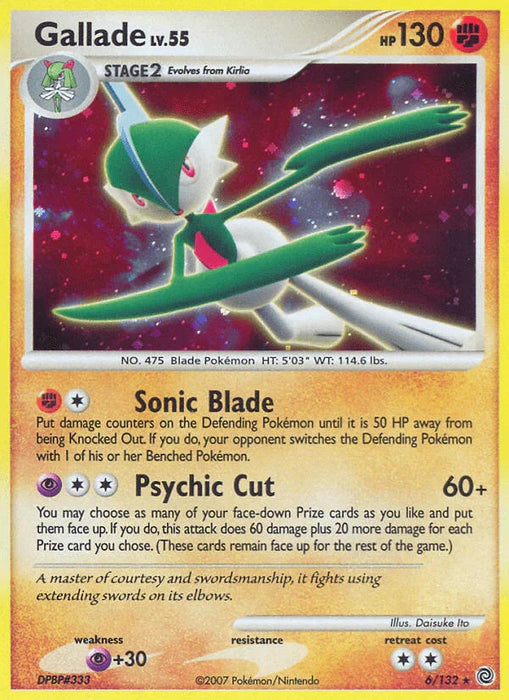 Gallade (6/132) [Diamond & Pearl: Secret Wonders] - for just $4.45! 
