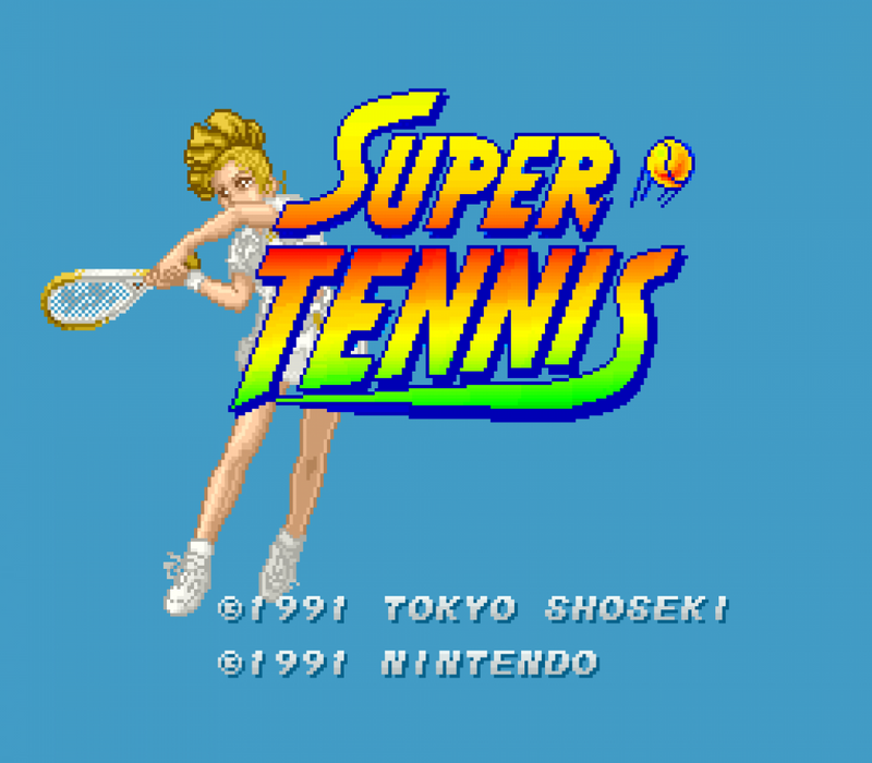 Super Tennis – Super Nintendo Entertainment System (SNES) - for just $8.99! 