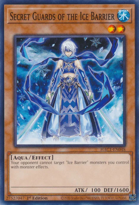 Secret Guards of the Ice Barrier [HAC1-EN048] Common - for just $0.10! 