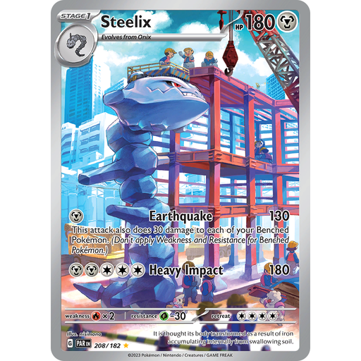 Steelix (208/182) [Scarlet & Violet: Paradox Rift] - Just $11.65! Shop now at Retro Gaming of Denver