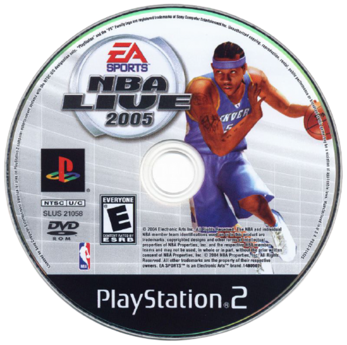 NBA Live 2005 – PlayStation 2 (PS2) - for just $0! 