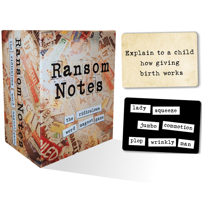 Ransom Notes: The Ridiculous Word Magnet Game - for just $40! 