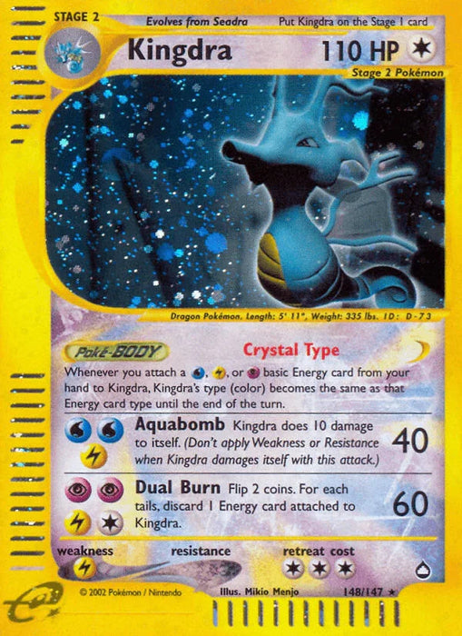 Kingdra (148/147) [Aquapolis] - for just $240! 