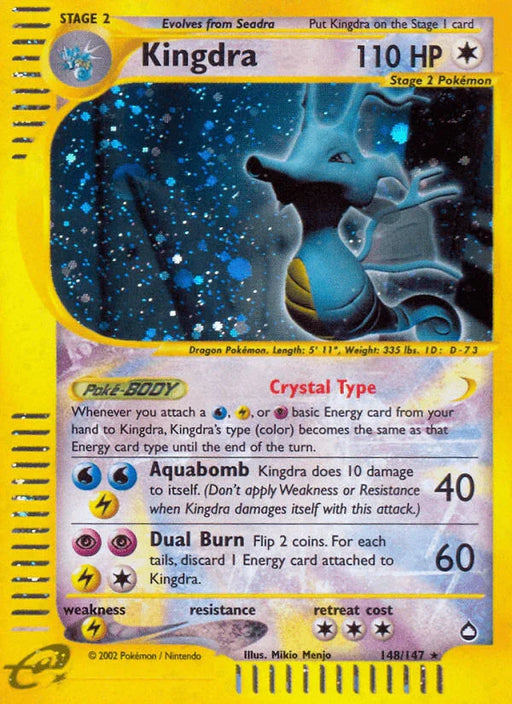 Kingdra (148/147) [Aquapolis] - for just $240! 