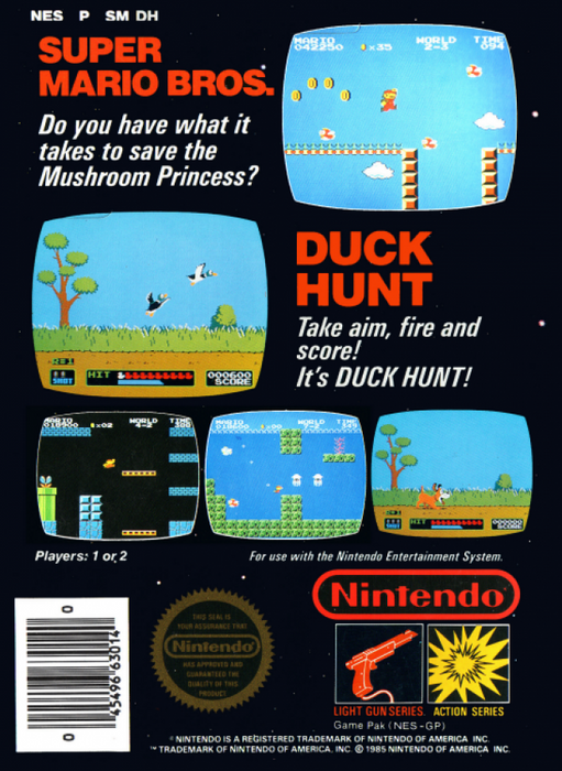 Super Mario Bros. and Duck Hunt – Nintendo Entertainment System (NES) - for just $7.99! 