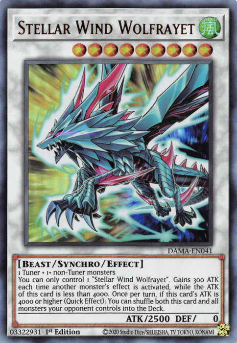Stellar Wind Wolfrayet [DAMA-EN041] Ultra Rare - for just $0.30! 