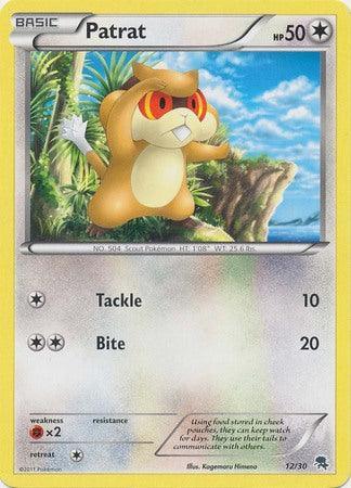 Patrat (12/30) [Black & White: Trainer Kit - Zoroark] - for just $0.10! 