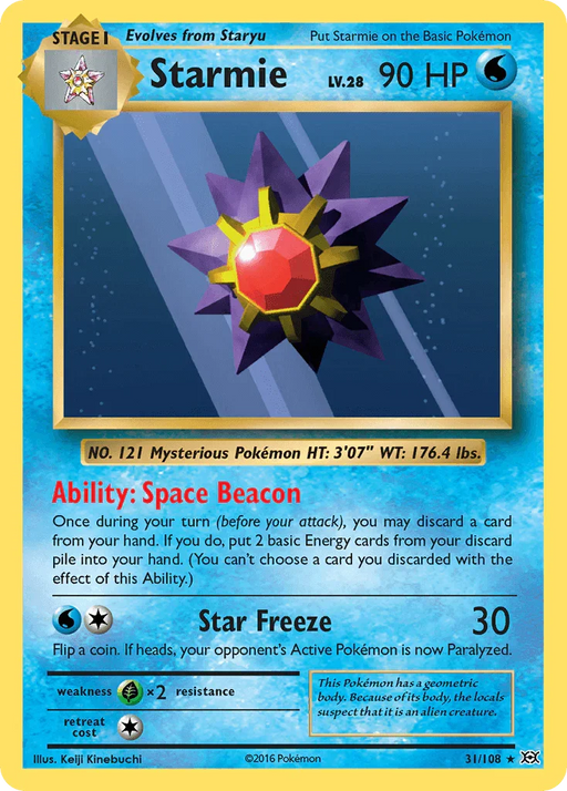 Starmie (31/108) [XY: Evolutions] - for just $0.10! 