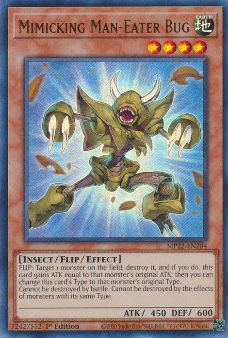 Mimicking Man-Eater Bug [MP22-EN204] Ultra Rare - for just $0.10! 