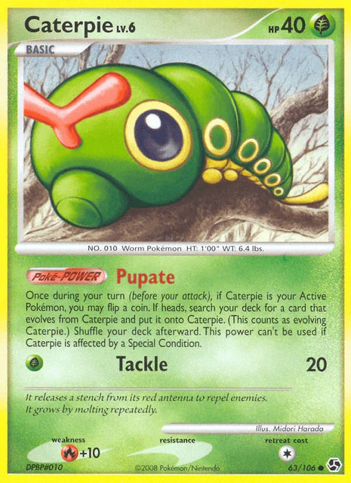 Caterpie (63/106) [Diamond & Pearl: Great Encounters] - for just $0.25! 