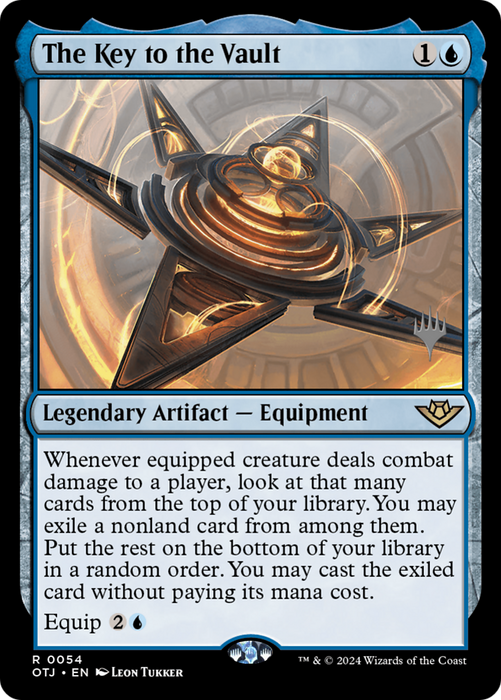 The Key to the Vault (PPOTJ-054) - Outlaws of Thunder Junction Promos - for just $0.17! 