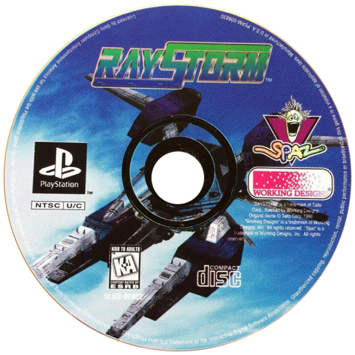 RayStorm – PlayStation 1 (PS1) - for just $33.99! 