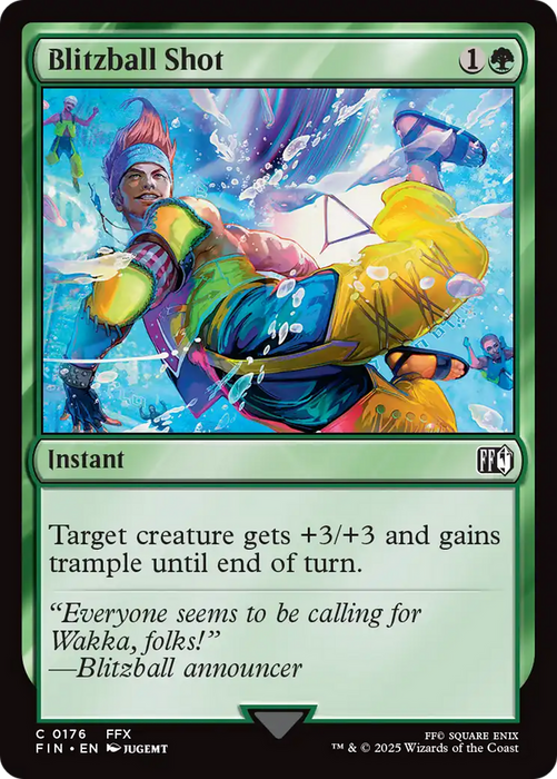 Blitzball Shot (FIN-176) - FINAL FANTASY Foil - for just $0.07! 