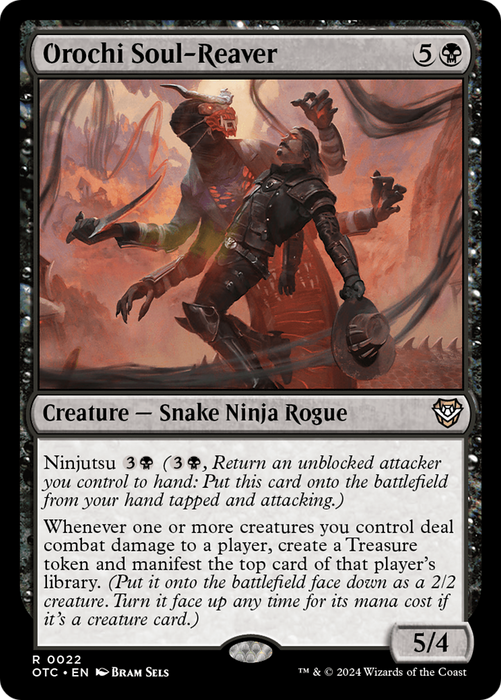 Orochi Soul-Reaver (OTC-022) - Outlaws of Thunder Junction Commander - for just $4.13! 
