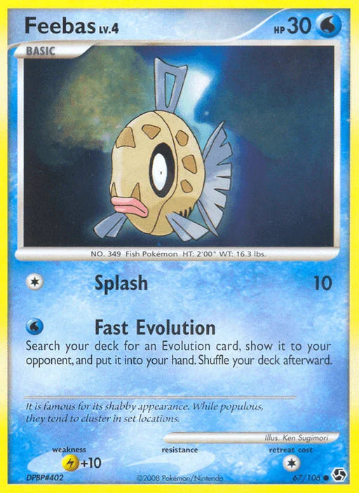 Feebas (67/106) [Diamond & Pearl: Great Encounters] - for just $0.20! 
