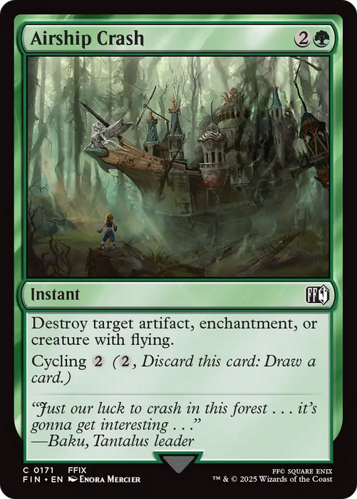 Airship Crash (FIN-171) - FINAL FANTASY Foil - for just $0.06! 