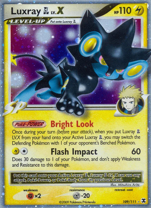 Luxray GL LV.X (109/111) [Platinum: Rising Rivals] - for just $48.55! 