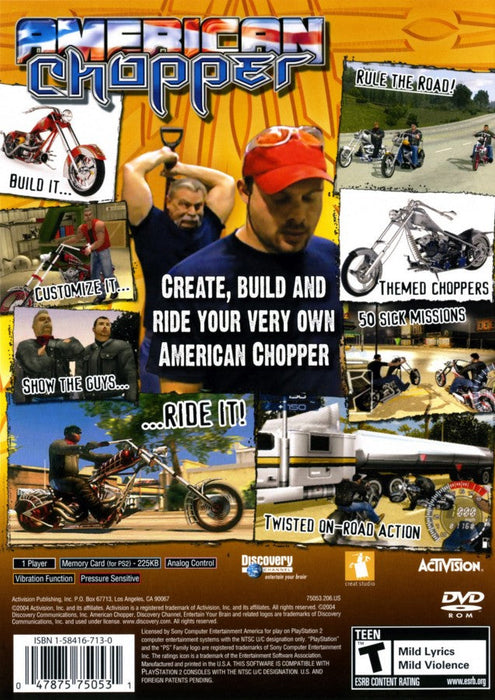 American Chopper – PlayStation 2 (PS2) - for just $4.99! 