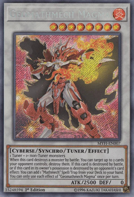 Geomathmech Magma [MYFI-EN007] Secret Rare - for just $0.30! 