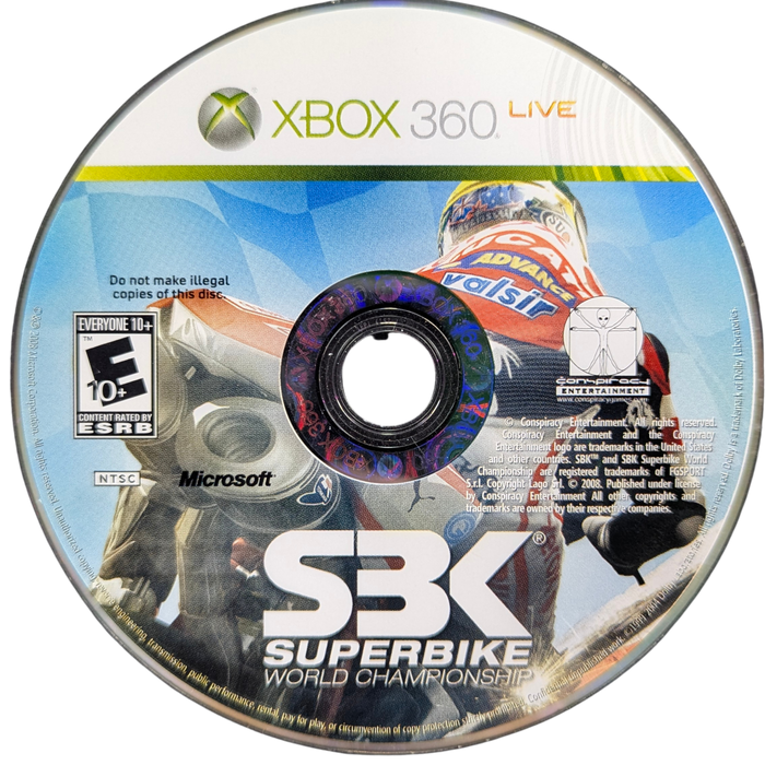 SBK: Superbike World Championship – Xbox 360 (X360) - for just $7.99! 