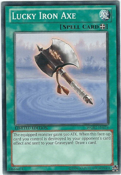 Lucky Iron Axe [WGRT-EN074] Common - for just $0.10! 