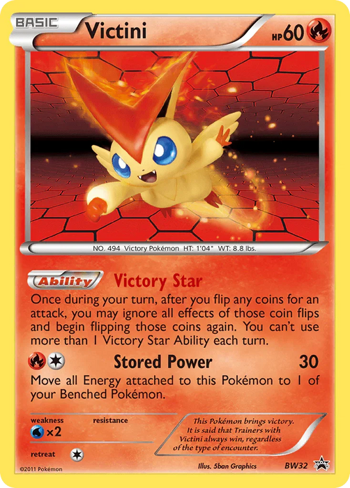 Victini (BW32) [Black & White: Black Star Promos] - for just $4.25! 