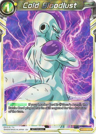 Cold Bloodlust (BT1-107) [Promotion Cards] - for just $0.45! 