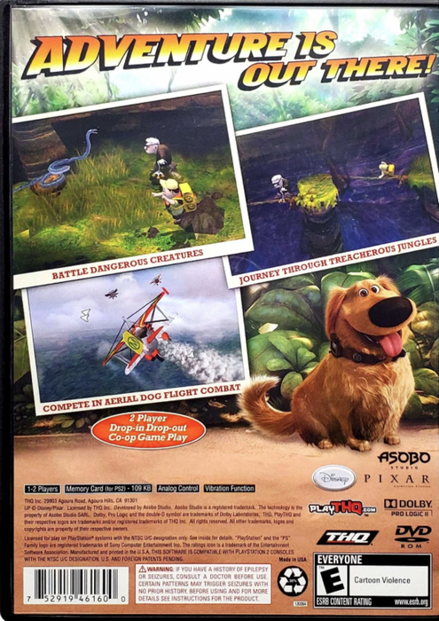 Disney Pixar Up – PlayStation 2 (PS2) - for just $7.99! 