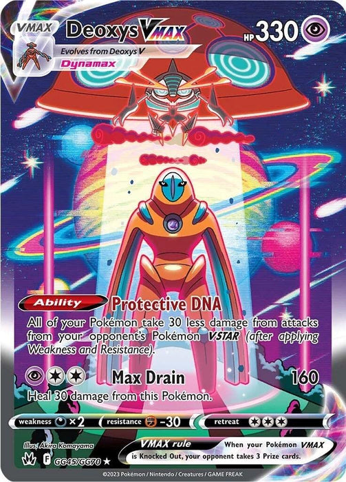 Deoxys VMAX (GG45/GG70) [Sword & Shield: Crown Zenith] - for just $19.25! 