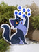 Cat Batting Polyhedral Dice Sticker - 2.5" - for just $3.50! 