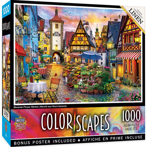 Colorscapes - Bavarian Flower Market 1000 Piece Jigsaw Puzzle - Just $16.99! Shop now at Retro Gaming of Denver