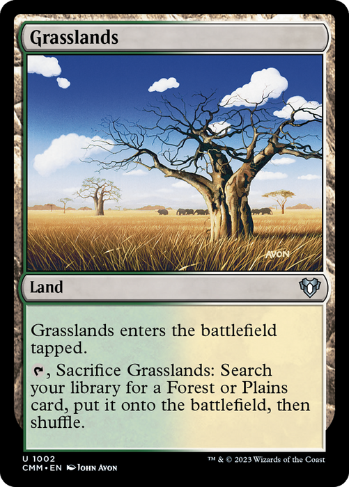 Grasslands (CMM-1002) - Commander Masters - for just $0.08! 