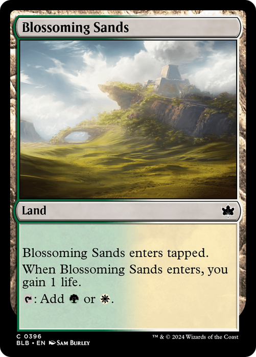 Blossoming Sands (BLB-396) - Bloomburrow - for just $0.04! 