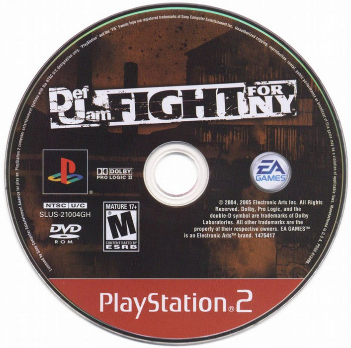 Def Jam: Fight for NY [Greatest Hits] – PlayStation 2 (PS2) - for just $204.99! 