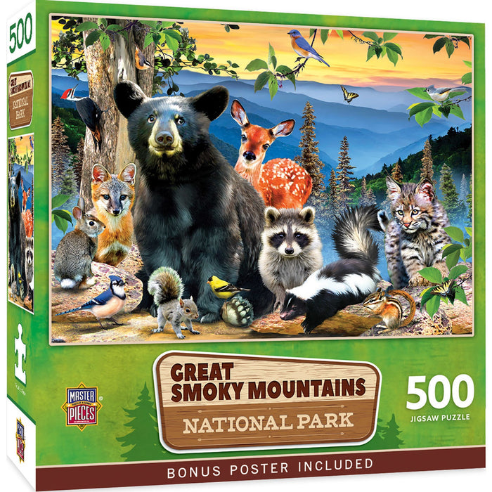 Great Smoky Mountains National Park 500 Piece Jigsaw Puzzle - Just $14.99! Shop now at Retro Gaming of Denver