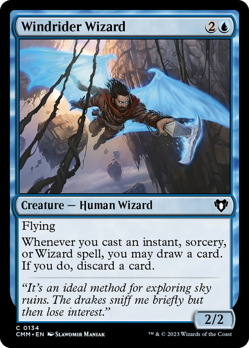 Windrider Wizard (CMM-134) - Commander Masters - for just $0.07! 