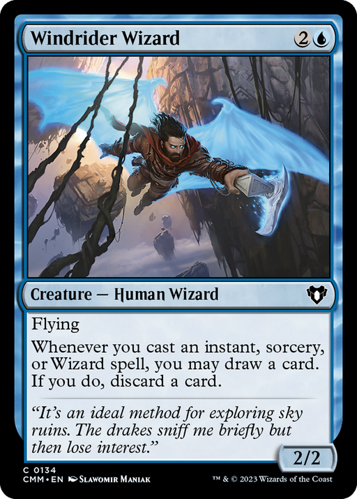 Windrider Wizard (CMM-134) - Commander Masters - for just $0.07! 
