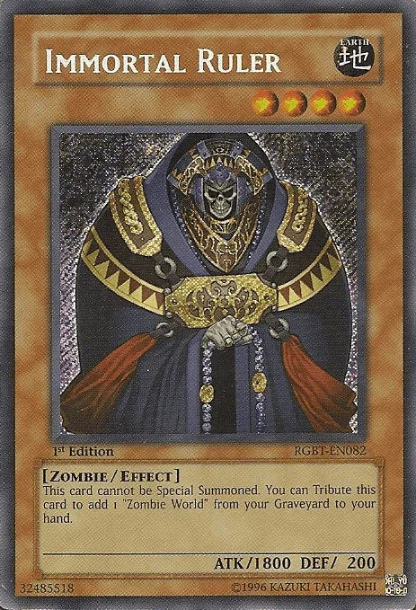 Immortal Ruler [RGBT-EN082] Secret Rare - for just $2.45! 