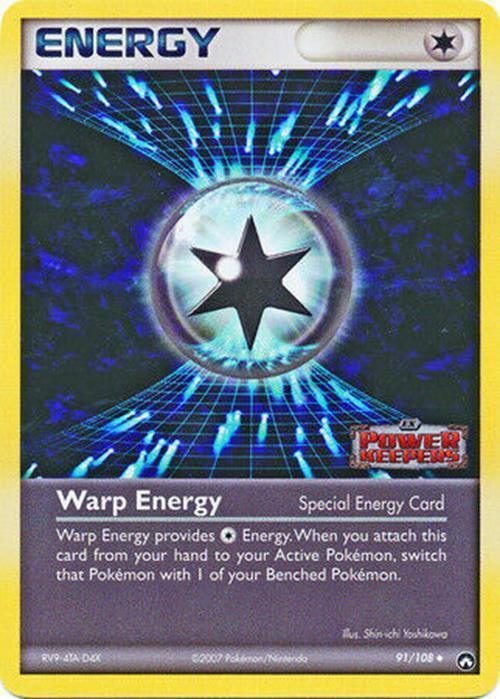 Warp Energy (91/108) (Stamped) [EX: Power Keepers] - for just $3.10! 