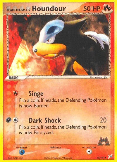 Team Magma's Houndour (35/95) [EX: Team Magma vs Team Aqua] - for just $1.85! 
