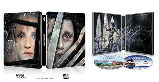 Edward Scissorhands - Limited Edition Steelbook (4K Ultra HD + Blu-ray + Digital) - for just $54.99! 