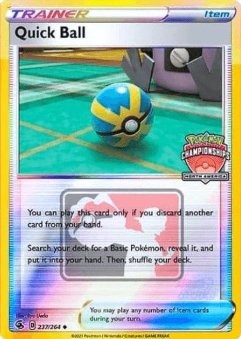 Quick Ball (237/264) (North America Championships Promo) [Sword & Shield: Fusion Strike] - for just $8! 