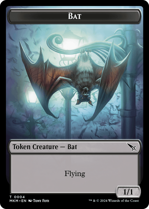 Thopter (0020) // Bat Double-Sided Token [Murders at Karlov Manor Tokens] - Just $0.10! Shop now at Retro Gaming of Denver