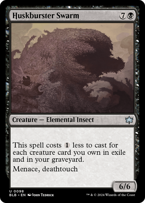 Huskburster Swarm (BLB-098) - Bloomburrow - for just $0.08! 