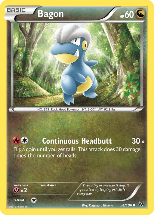 Bagon (54/108) [XY: Roaring Skies] - for just $0.10! 